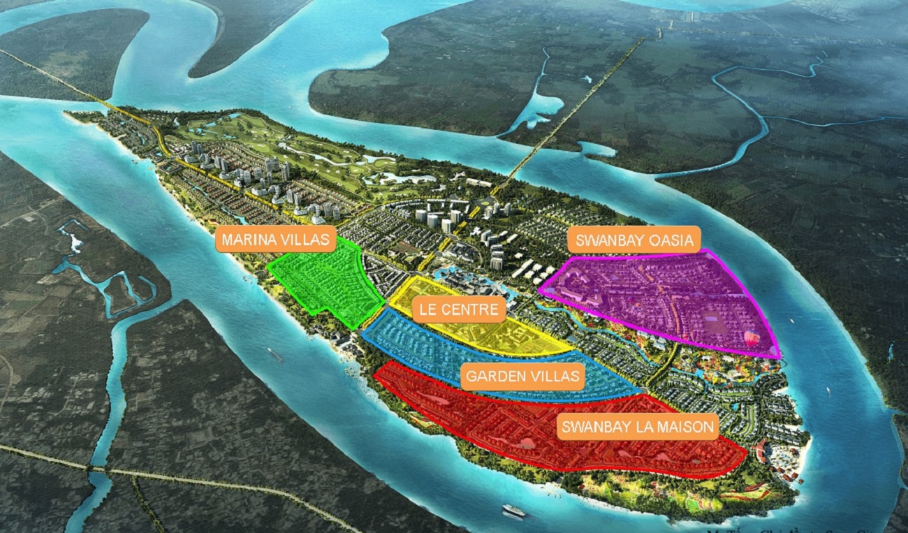 Tổng mặt bằng Đại Phước City